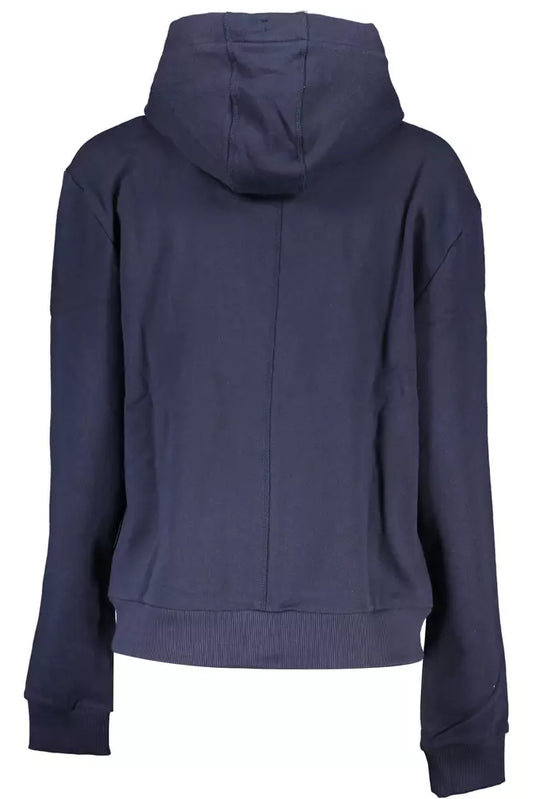 North Sails Blue Cotton Women Sweater