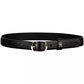 Tommy Hilfiger Black Leather Women Belt