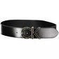 Calvin Klein Black Leather Women Belt