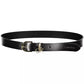 Calvin Klein Black Leather Women Belt