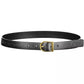 Tommy Hilfiger Black Leather Women Belt