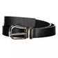 Tommy Hilfiger Black Leather Women Belt