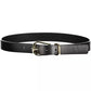 Tommy Hilfiger Black Leather Women Belt