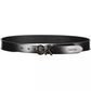 Calvin Klein Black Leather Women Belt