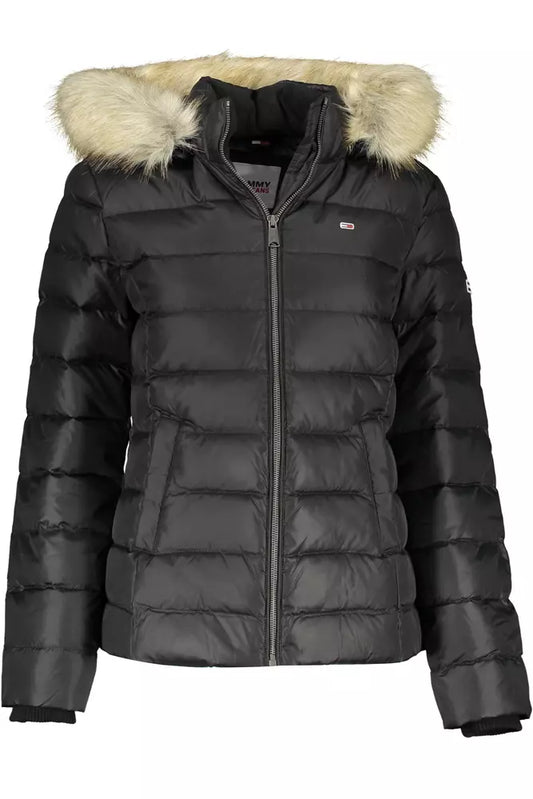 Tommy Hilfiger Black Polyester Women Jacket