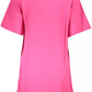 Cavalli Class Pink Cotton Women Dress