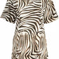 Cavalli Class Beige Cotton Women Dress