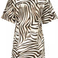 Cavalli Class Beige Cotton Women Dress