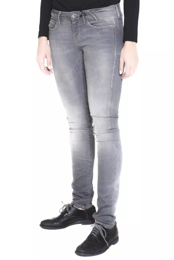 Guess Jeans Gray Cotton Women Jeans