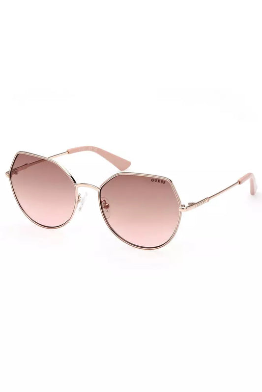 Guess Jeans Bronze Metal Women Sunglass