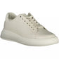 Calvin Klein Beige Leather Women Sneaker