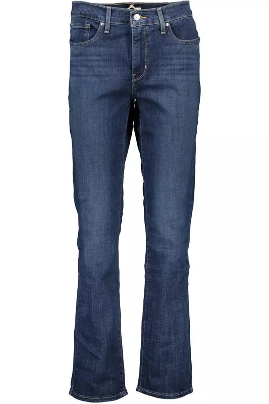 Levi's Blue Cotton Women Jean