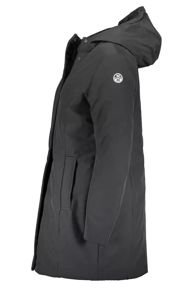 North Sails Black Polyester Women Jacket