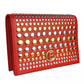 Baldinini Trend Studded Calfskin Shoulder Bag - Ravishing Red