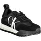 Calvin Klein Black Leather Women Sneaker