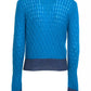 PINKO Chic Alpaca Blend Crop Sweater with Lurex Details