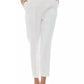 PINKO Elegant White Trousers with Sleek Fit