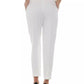 PINKO Elegant White Trousers with Sleek Fit