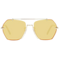 Bally Gold Unisex Sunglasses