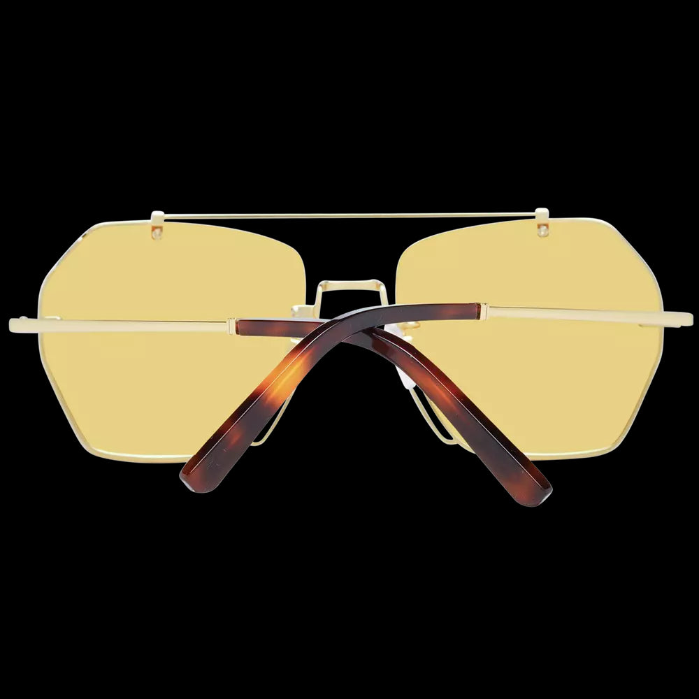 Bally Gold Unisex Sunglasses