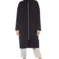 Alpha Studio Black Wool Women Coat