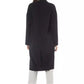 Alpha Studio Black Wool Women Coat