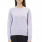 Alpha Studio Silver Merino Wool Women Sweater