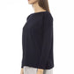 Alpha Studio Blue Viscose Women Sweater