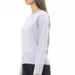 Alpha Studio Silver Merino Wool Women Sweater