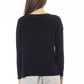 Alpha Studio Blue Viscose Women Sweater