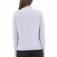 Alpha Studio Silver Merino Wool Women Sweater