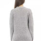 Alpha Studio Gray Acetate Women Sweater