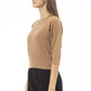 Alpha Studio Beige Viscose Women Sweater