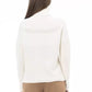 Alpha Studio White Alpaca Women Sweater