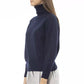 Alpha Studio Blue Wool Women Sweater