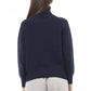 Alpha Studio Blue Wool Women Sweater