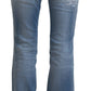 Dsquared² Elegant Mid Waist Flared Denim Jeans