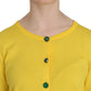 Jucca Radiant Yellow Cotton Sweater