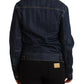 Master Coat Chic Dark Blue Denim Jacket