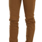 PLEIN SUD Chic Mid Waist Skinny Cotton Pants