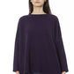 Baldinini Trend Purple Wool Women Sweater