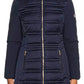 Yes Zee Blue Polyester Women Jacket