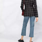 Twinset Elegant Checked Blazer Jacket