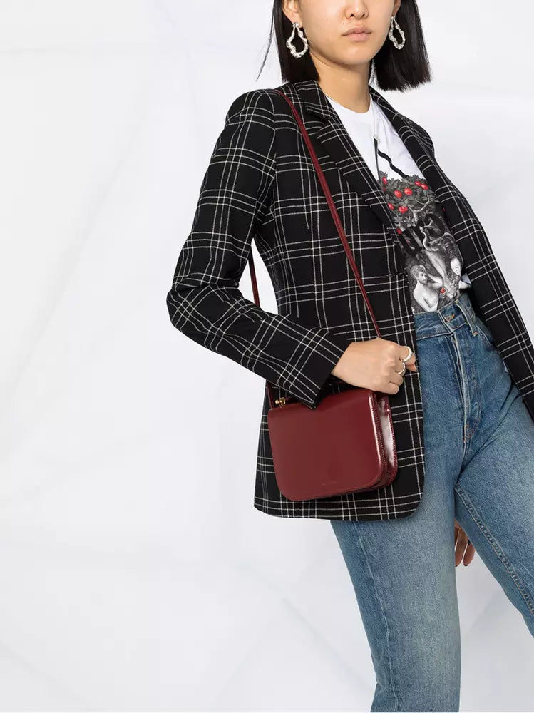 Twinset Elegant Checked Blazer Jacket