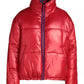 Twinset Reversible Floral Red Down Jacket