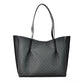 Michael Kors Emilia Large Black Signature PVC East West Tote Bag Purse