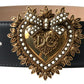 Dolce & Gabbana Elegant Black Leather Devotion Belt