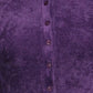 Twinset Elegant Purple Crew-Neck Cardigan