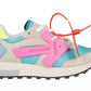 Off-White Multicolor Leather and Tech Fabric Sneakers