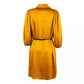 Liu Jo Radiant Yellow Summer Dress with Belt